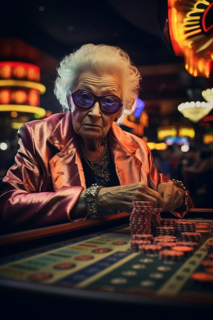 HD live-dealer blackjack table broadcast studio